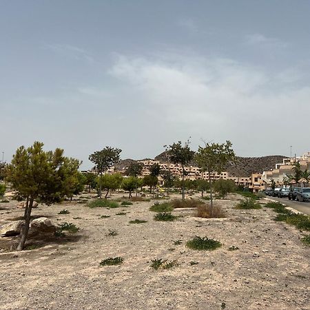 Piso Con Ac, Piscina Y Pista De Padel Y Tenis En Águilas Exterior foto